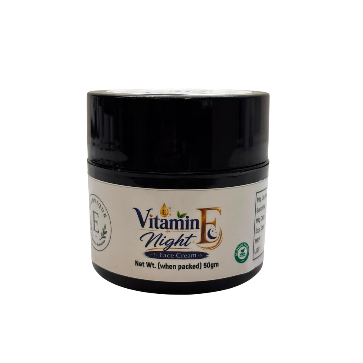 Vitamin E Glycerin Night Face Cream + Vitamin C Brightening Face Cream