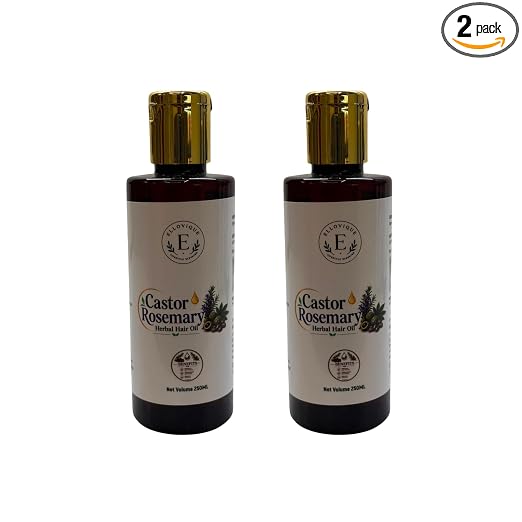 Castor Rosemary Herbal Hair Oil Pack of 2