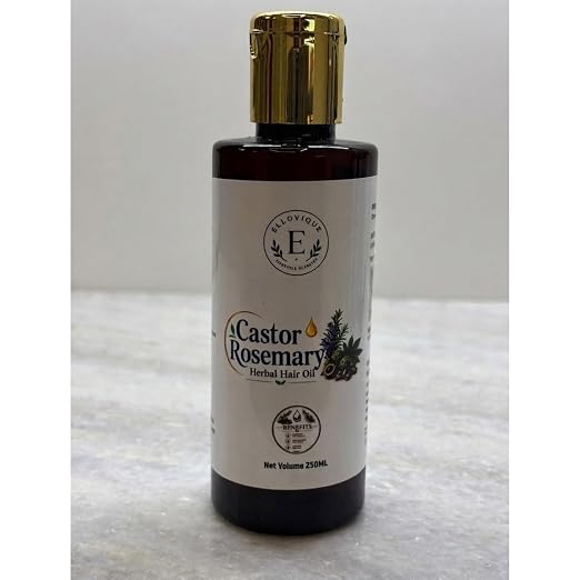 Castor Rosemary Herbal Hair Oil Pack of 2