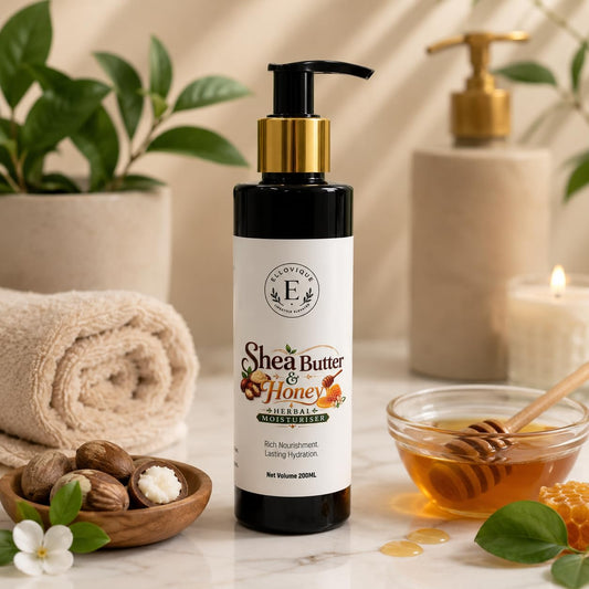 Shea Butter Honey Herbal Moisturiser, 200ml