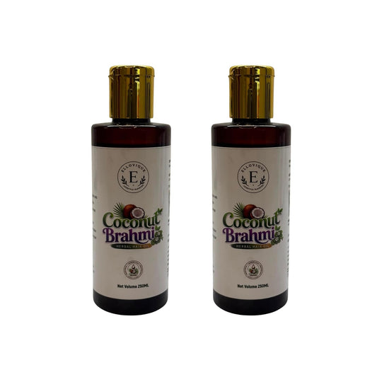Coconut Brahmi Herbal Hair Oil 250ml ( Pack of 2 )